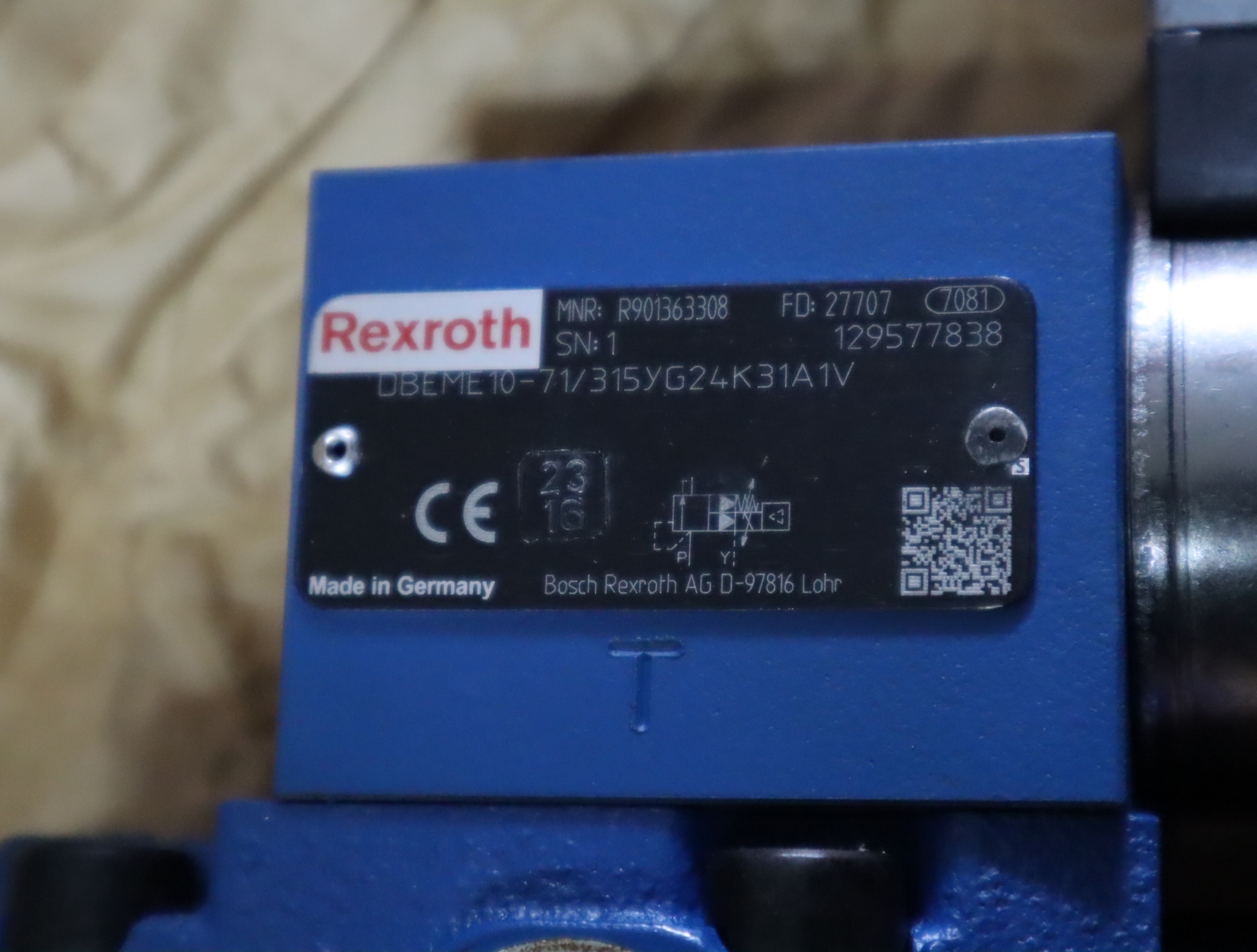 R901363308 DBEME10-70/315YG24K31A1V 德国力士乐REXROTH比例阀