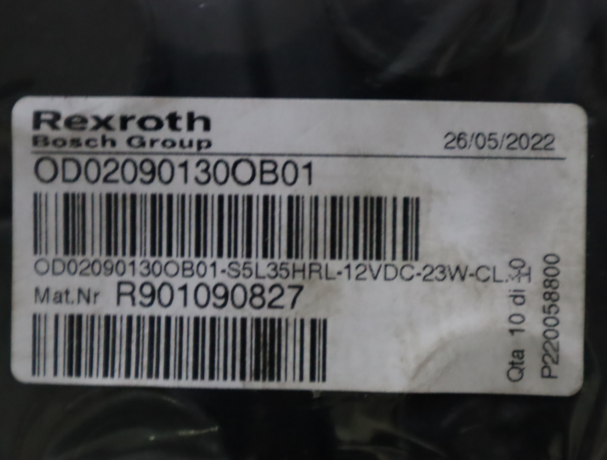 R901090827 OD02090130OB01-S5L35HRL-12V 力士乐REXROTH线圈