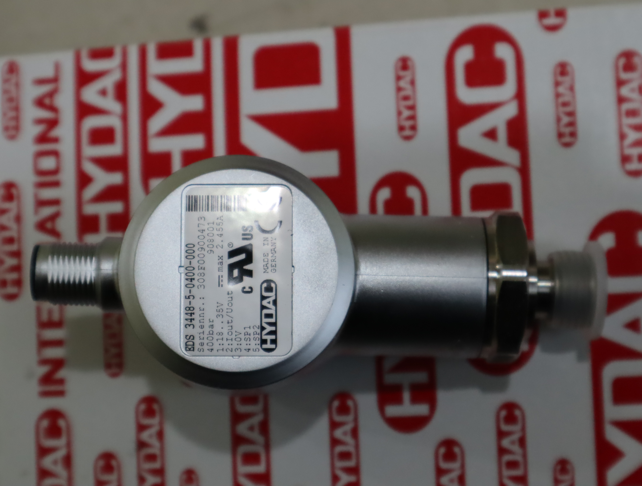 EDS3448-5-0400-000 908001 德国贺德克HYDAC压力温度传感器
