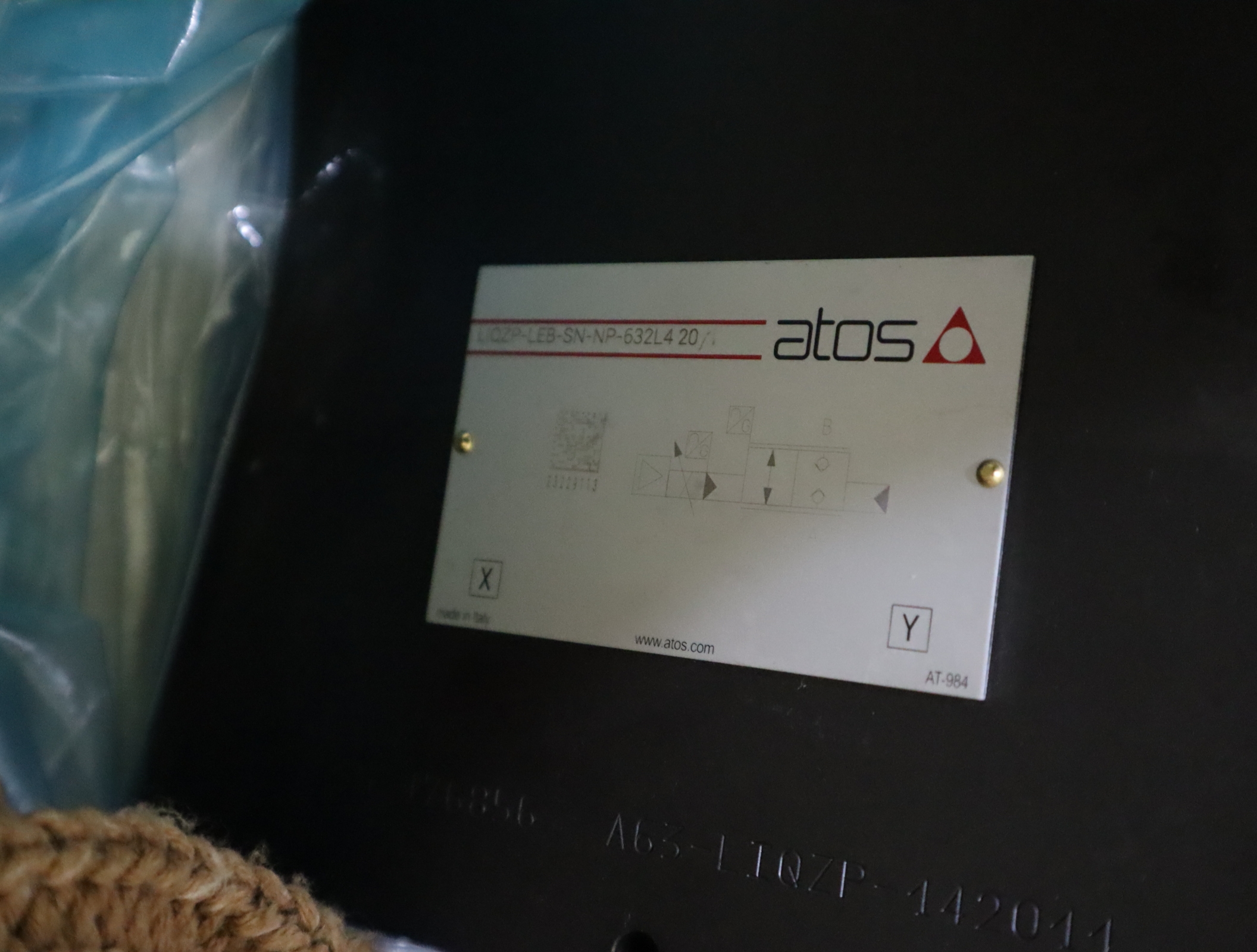 LIQZP-LEB-SN-NP-632L4 20/I 意大利阿托斯ATOS比例阀