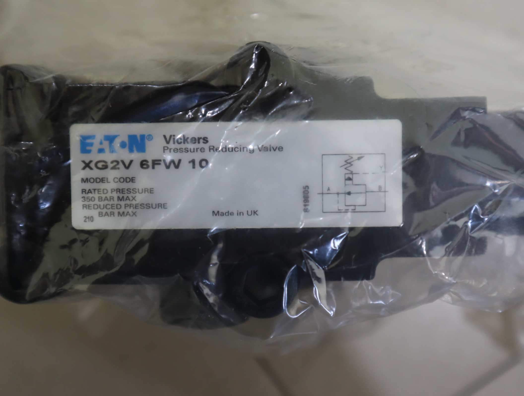 XG2V 6FW 10 美国威格士VICKERS液压阀 伊顿EATON 丹佛斯DANFOSS