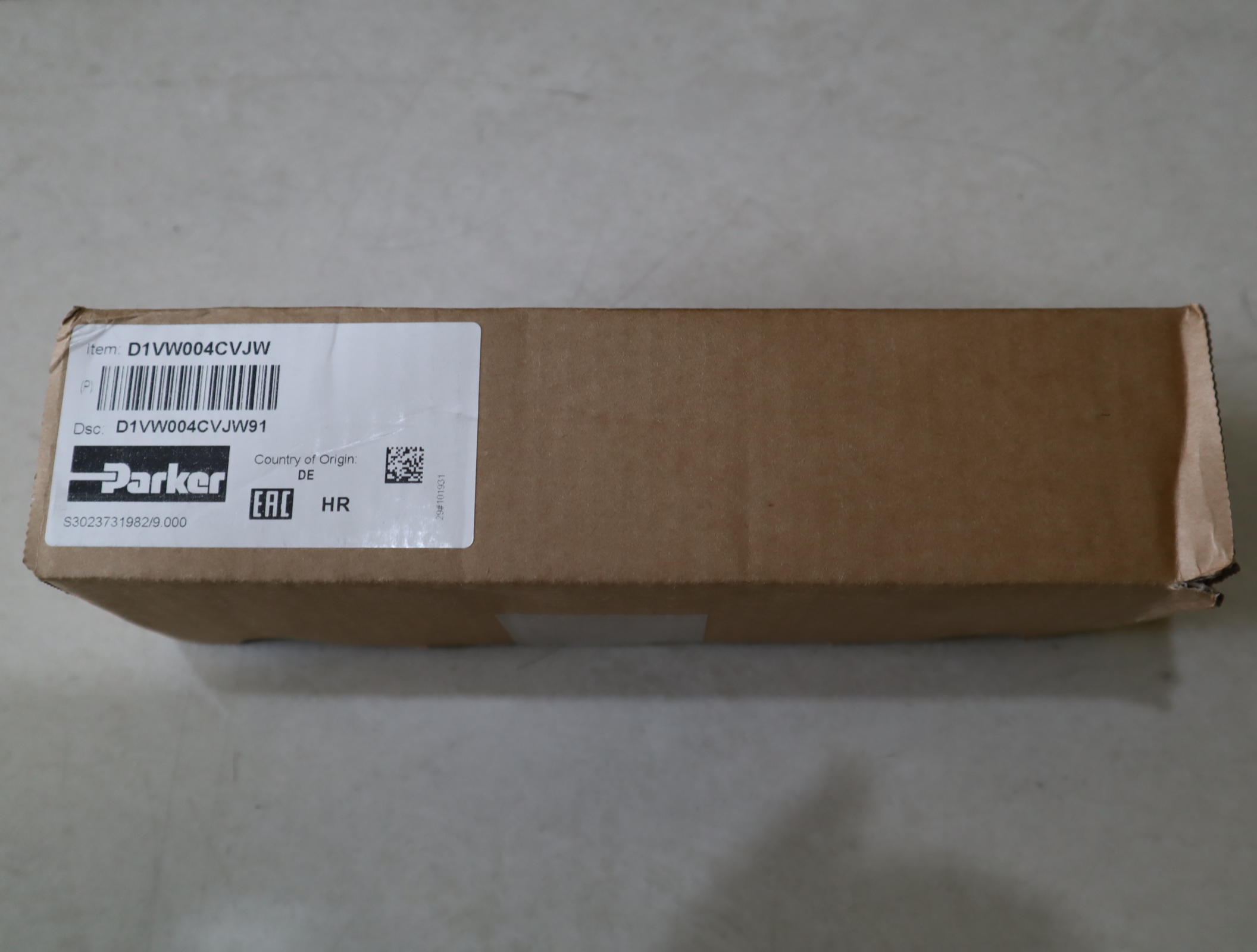 D1VW004CVJW D1VW004CVJW91 美国派克PARKER电磁阀