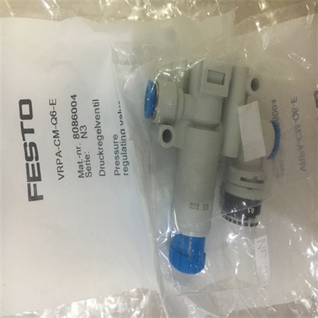FESTO手动减压阀VRPA-LM-M5-Q6参数