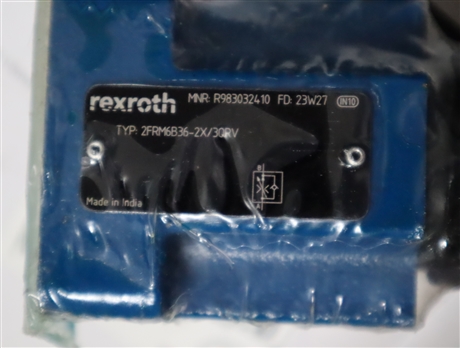 R983032410 2FRM6B36-2X/3QRV 德国力士乐REXROTH流量阀
