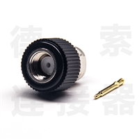 SMA连接器公直式焊接铜镀金标准定制