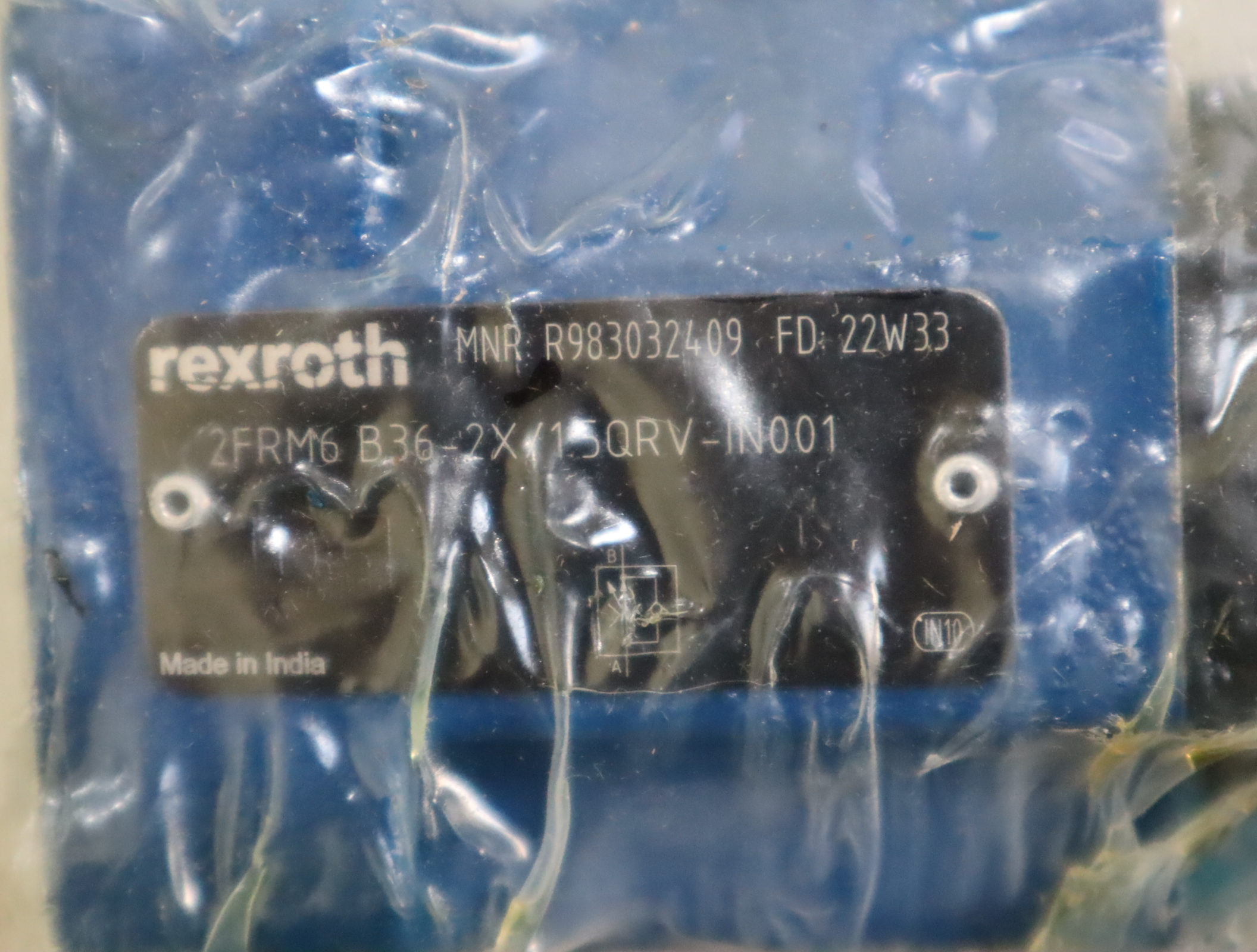 2FRM6B36-2X/1.5QRV-IN001 R983032409 德国力士乐REXROTH流量阀