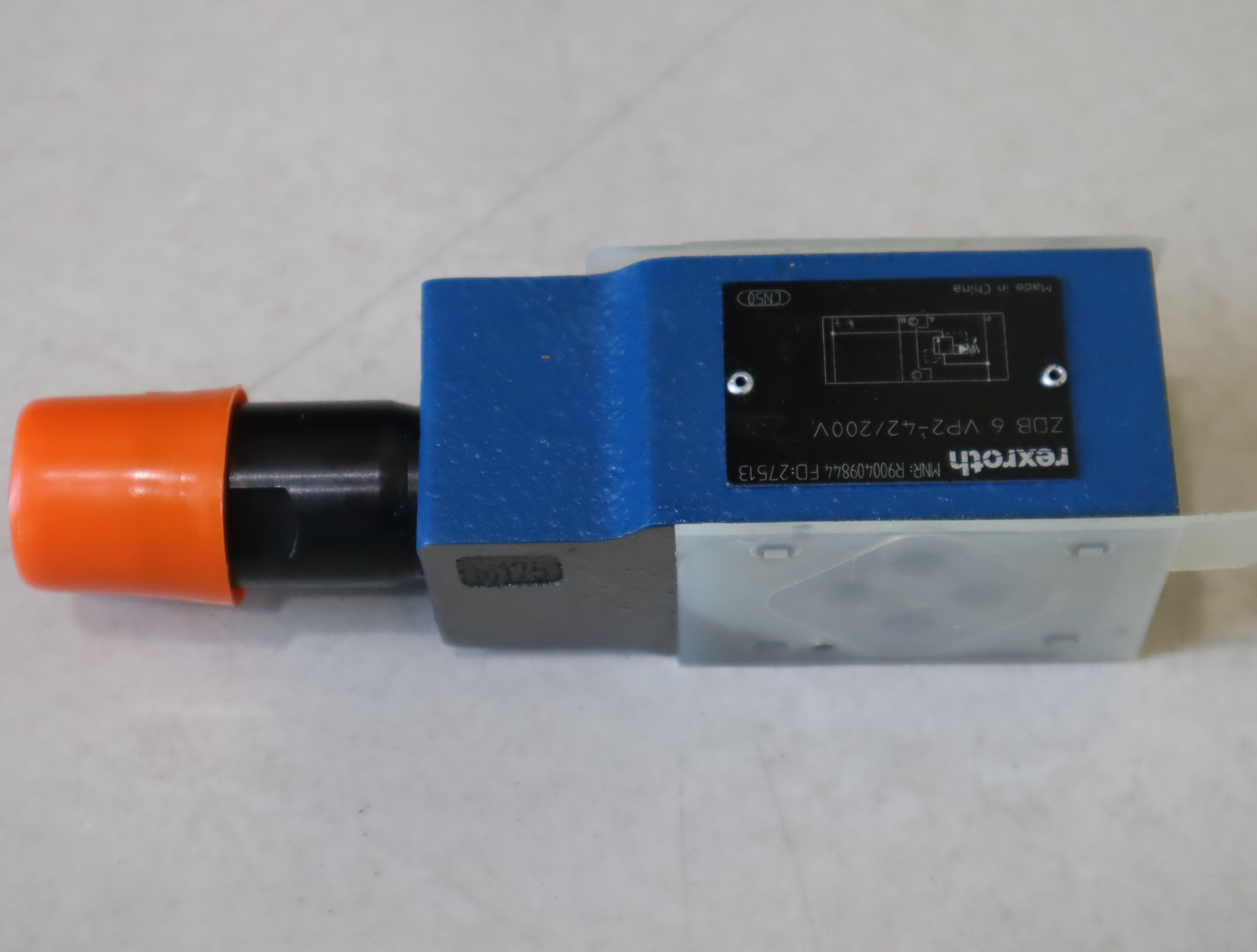 R900409844 ZDB6VP2-42/200V ZDB6VP2-4X/200V 力士乐REXROTH阀