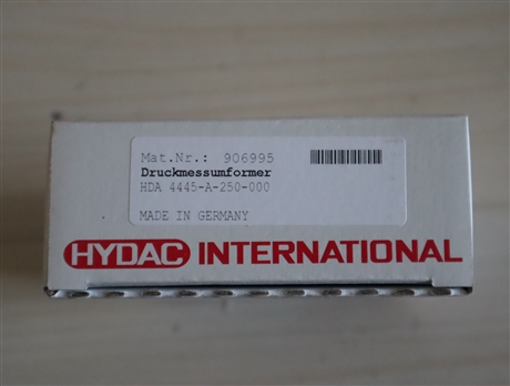 HDA4445-A-250-000 906995 德国贺德克HYDAC压力温度传感器