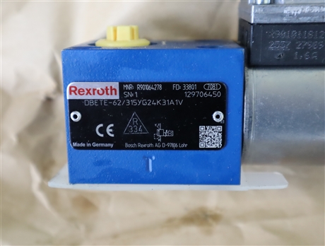 R901064278 DBETE-62/315YG24K31A1V 德国力士乐REXROTH比例溢流阀