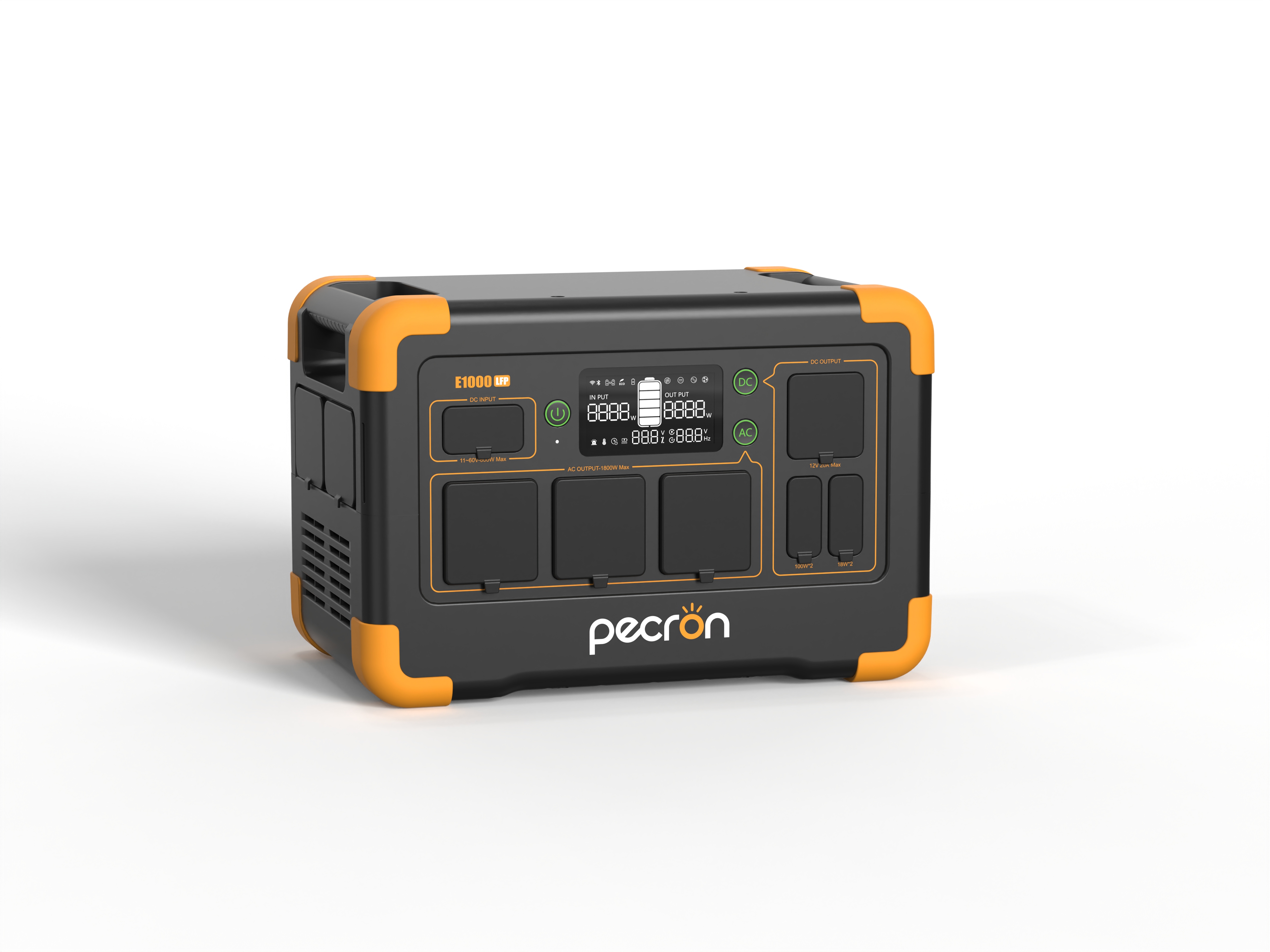 E1000LFP户外便携式UPS移动电源快充电源