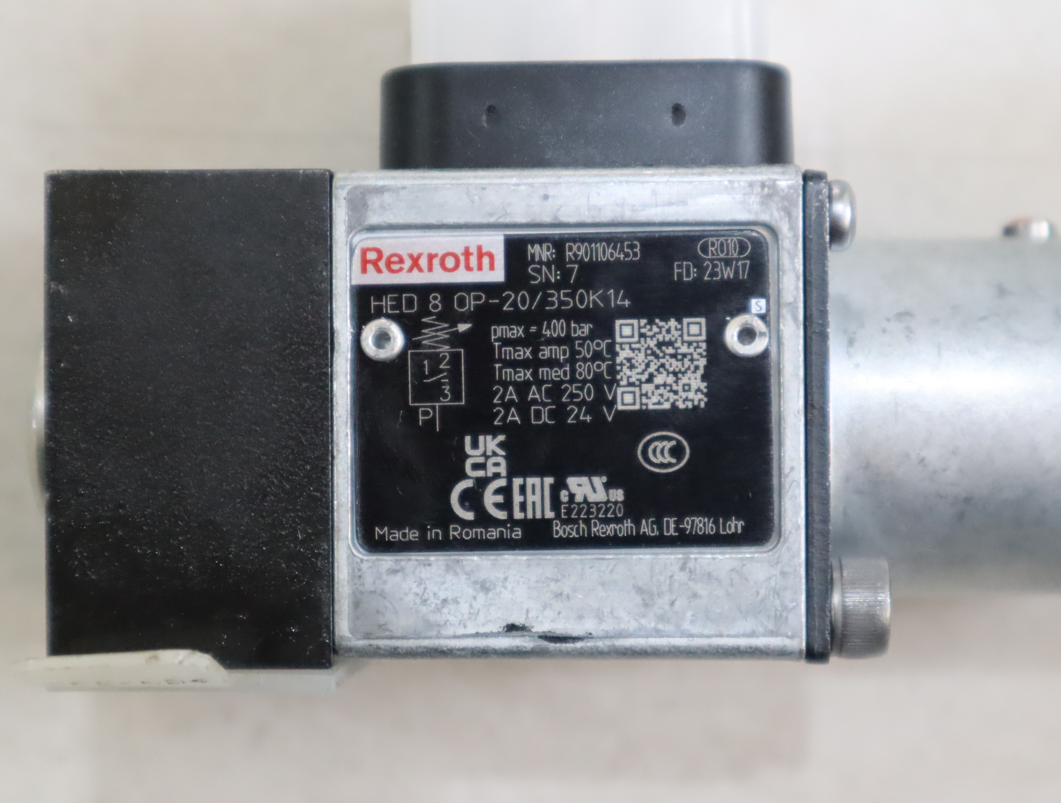 R901106453 HED8OP-20/350K14 HED8OP-2X/350K14 REXROTH开关