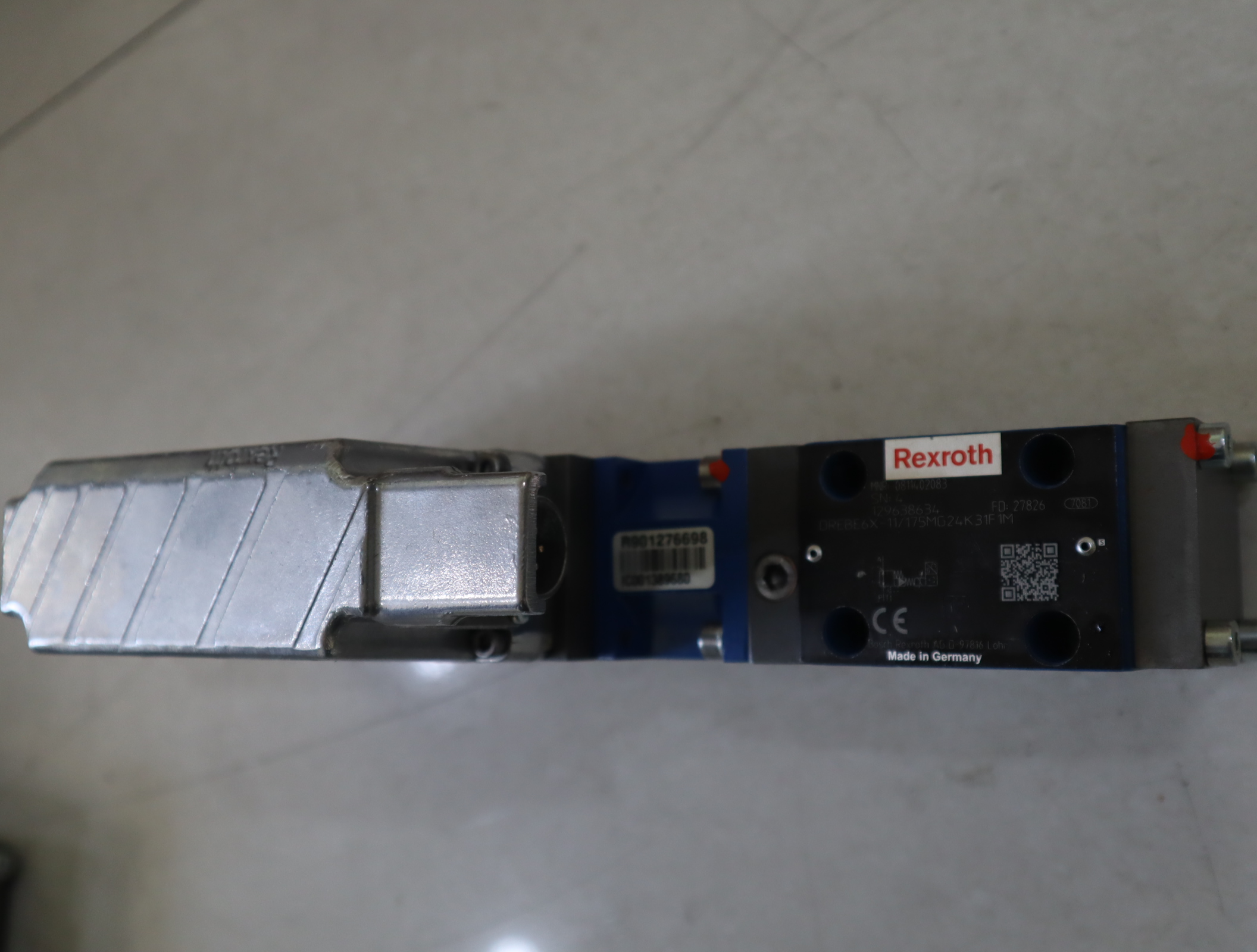 0811402083 DREBE6X-11/175MG24K31F1M 德国力士乐REXROTH比例阀