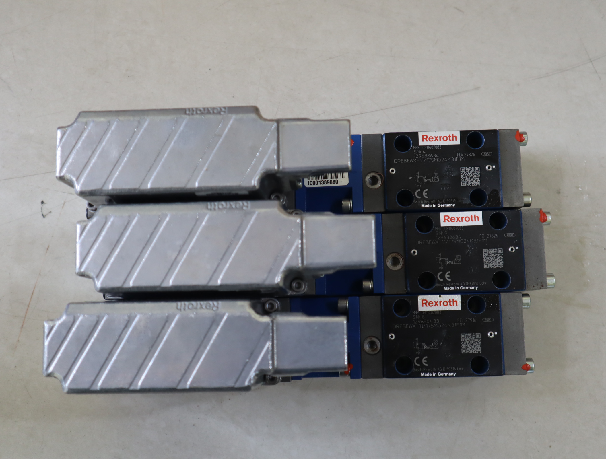 0811402083 DREBE6X-11/175MG24K31F1M 德国力士乐REXROTH比例阀