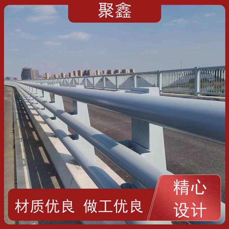 聚鑫 贵州防护栏出售 景区湖泊围栏 坚固耐用不变形