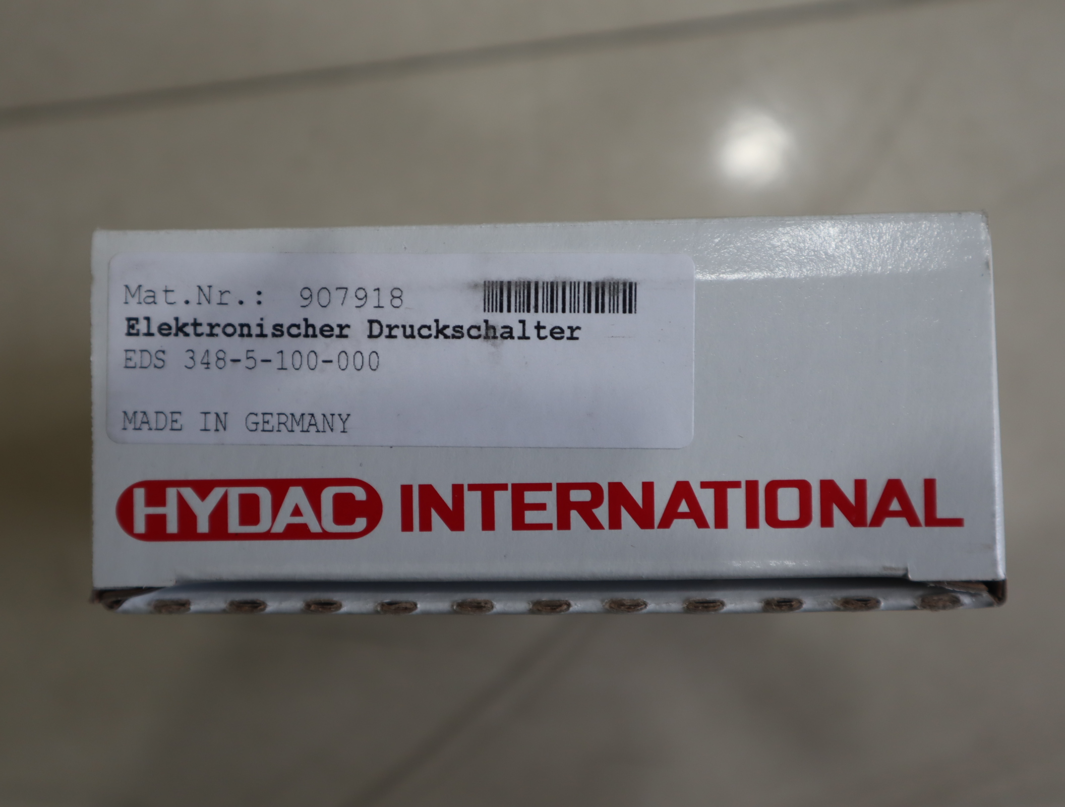 EDS348-5-100-000 907918 德国贺德克HYDAC压力温度传感器