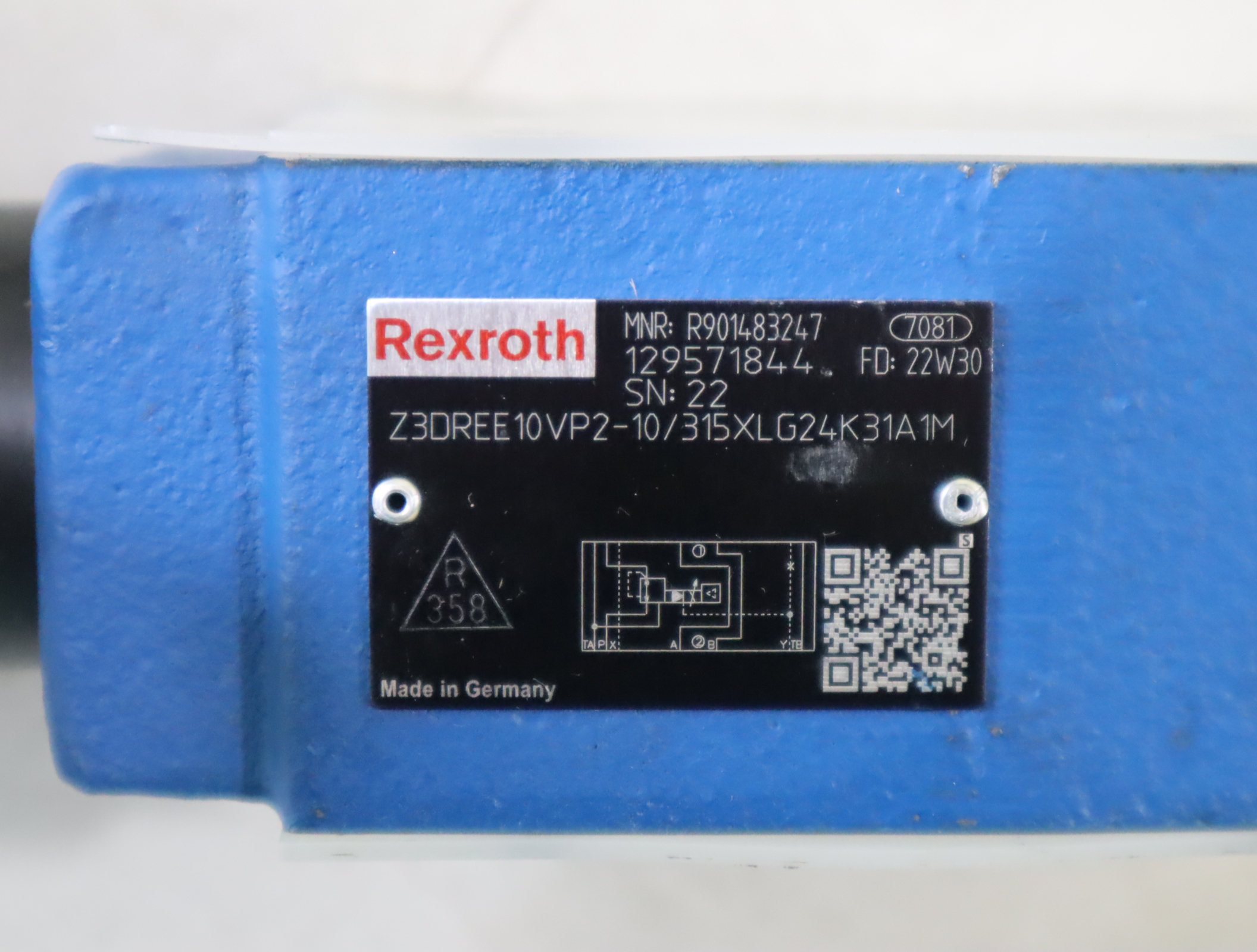 R901483247 Z3DREE10VP2-10/315XLG24K31A1M 力士乐REXROTH阀