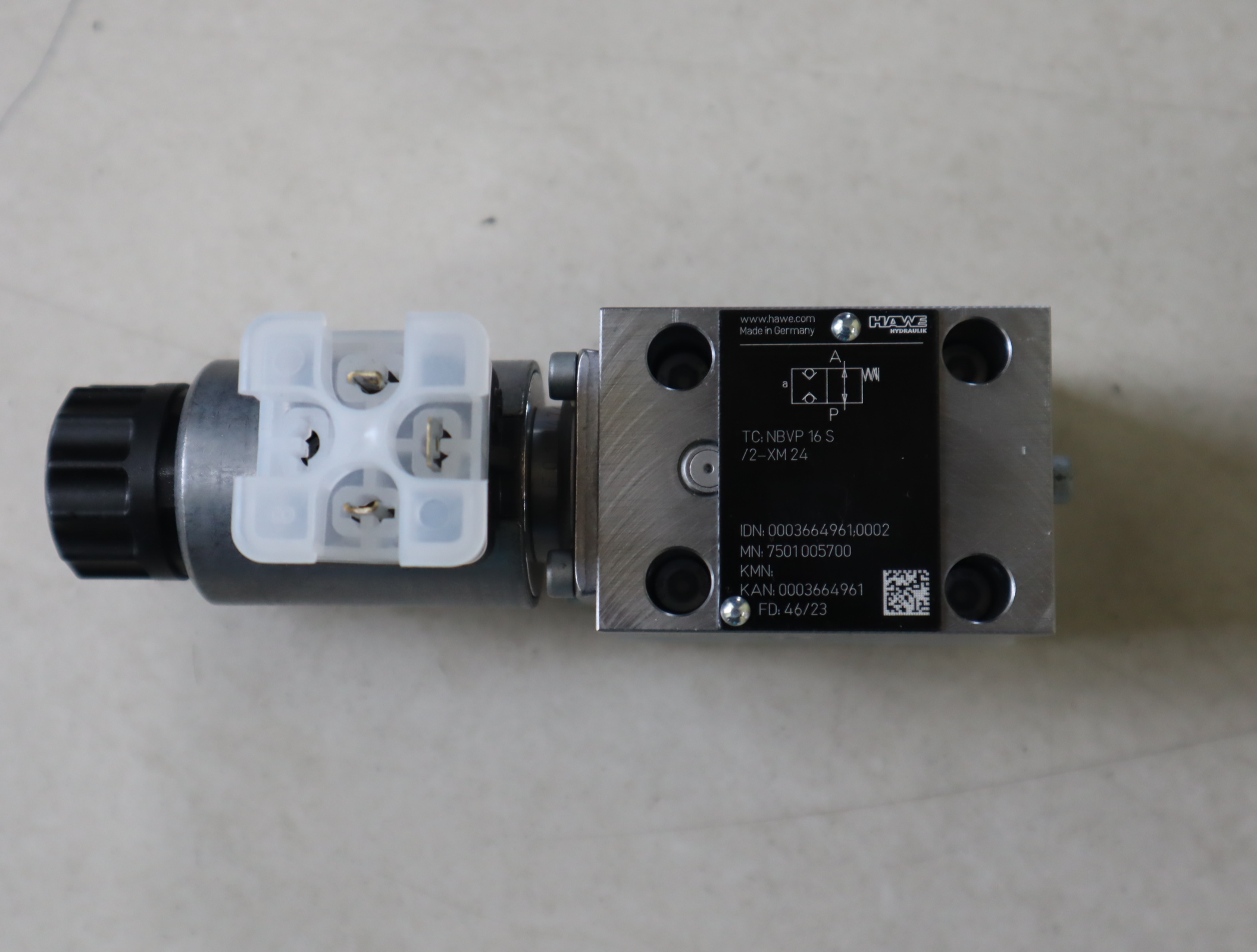 NBVP16S/2-XM24 德国哈威HAWE液压阀