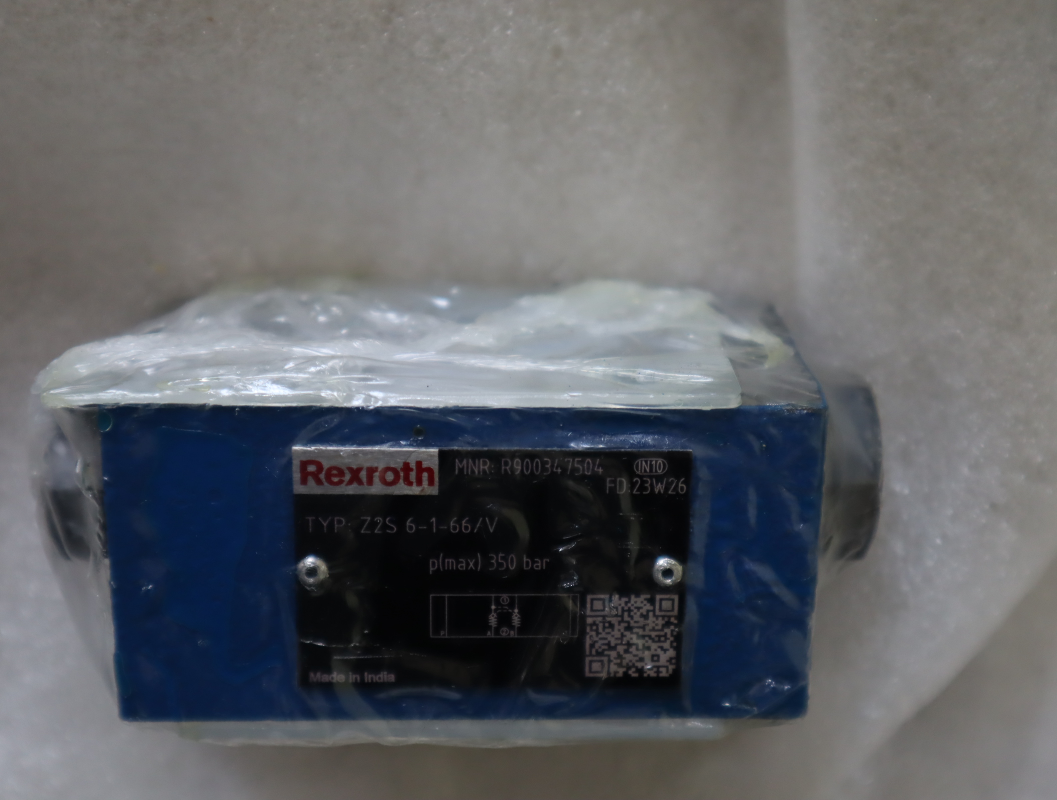 Z2S6-1-66/V Z2S6-1-6X/V R900347504 德国力士乐REXROTH单向阀