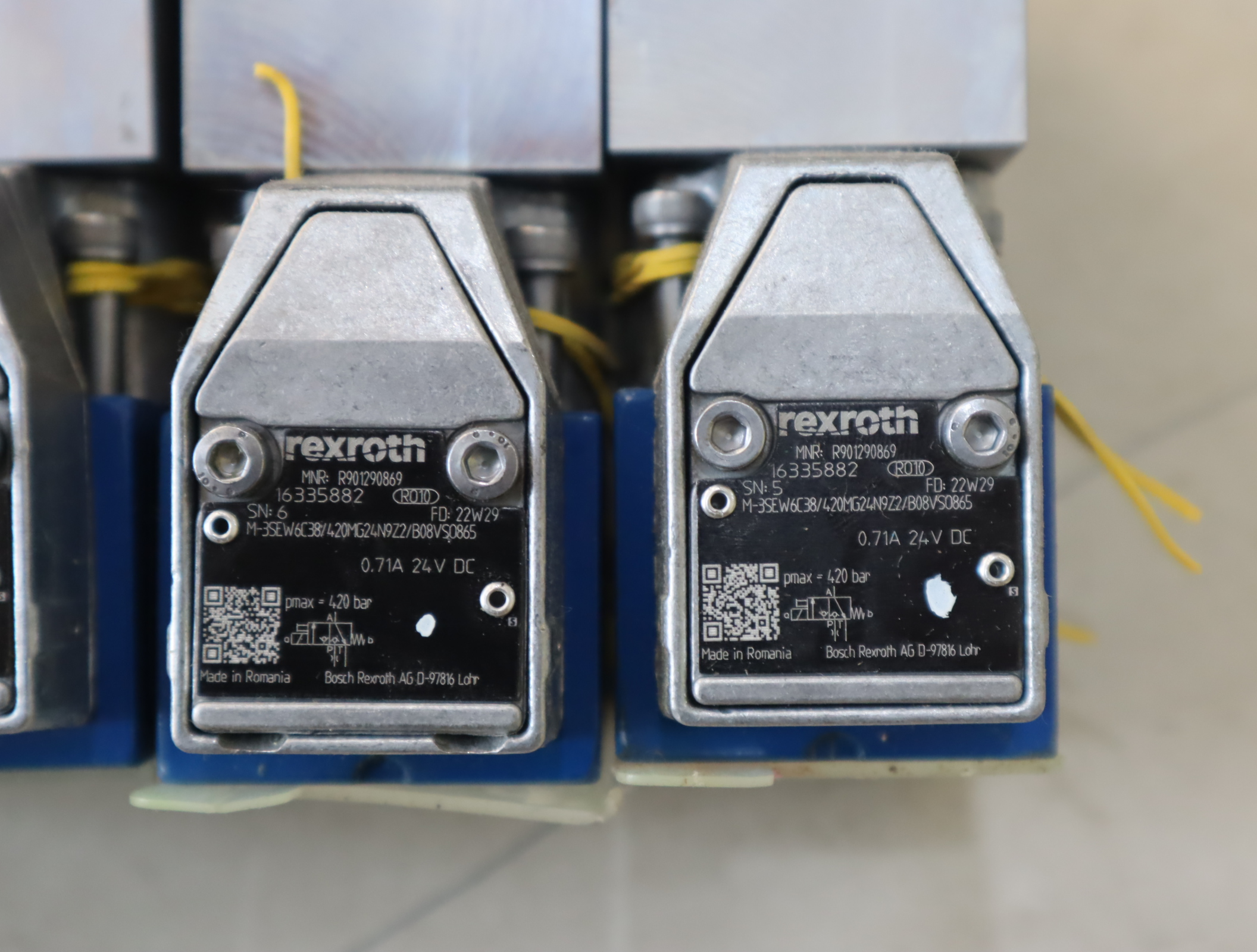 M-3SEW6C37/420MG24N9Z2/B08VSO865 R901290869 REXROTH电磁球阀