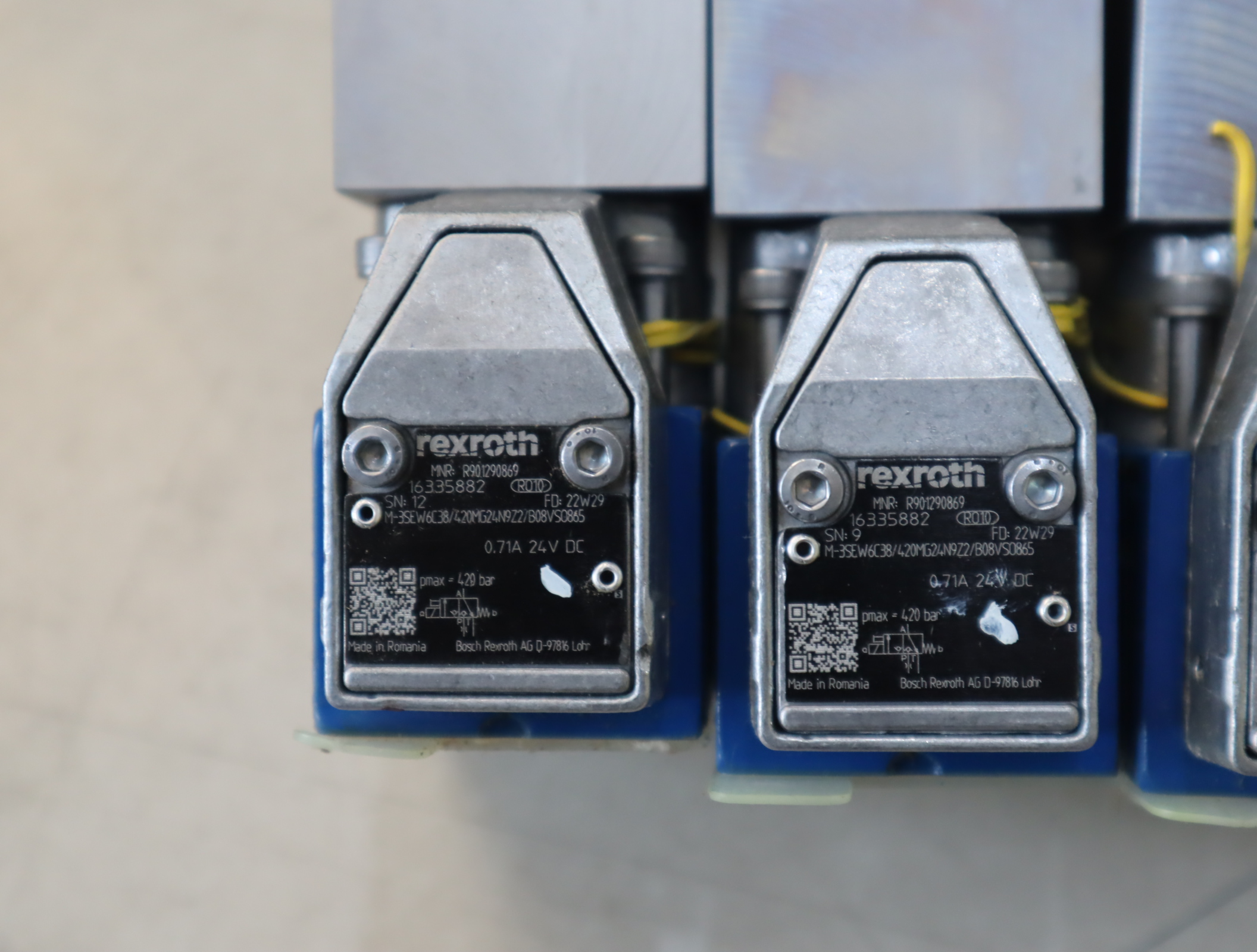 M-3SEW6C37/420MG24N9Z2/B08VSO865 R901290869 REXROTH电磁球阀