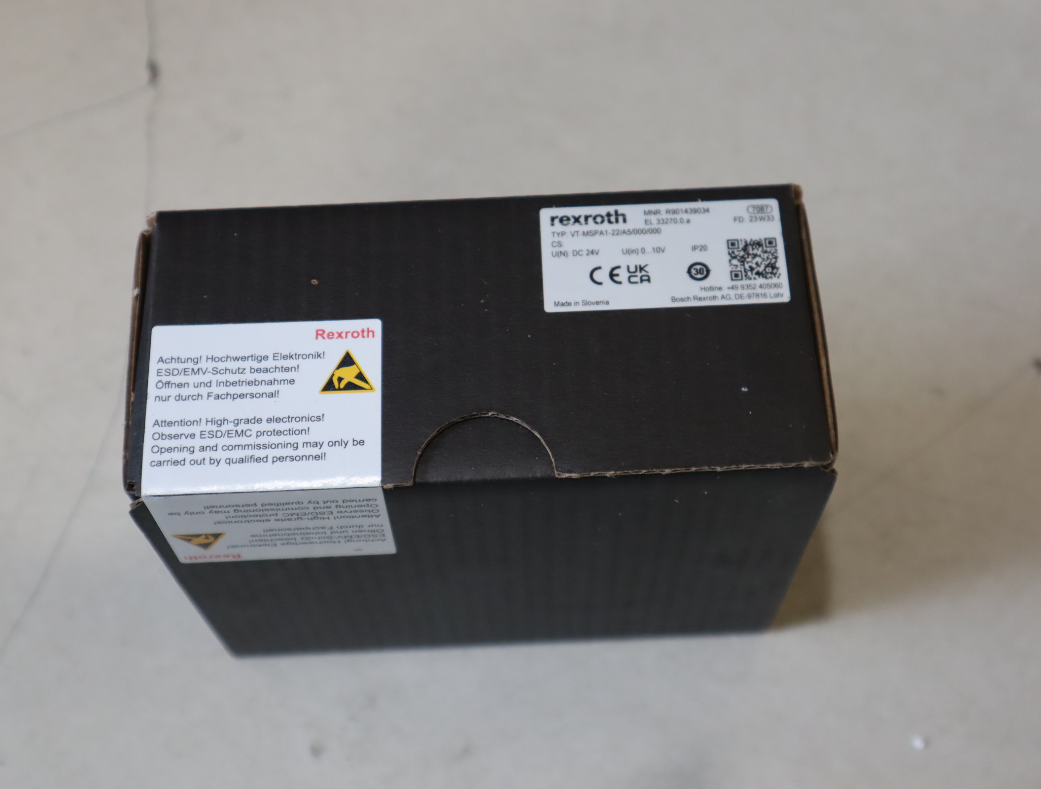 VT-MSPA1-21/A5/000/000 R901439034 德国力士乐REXROTH放大器模块