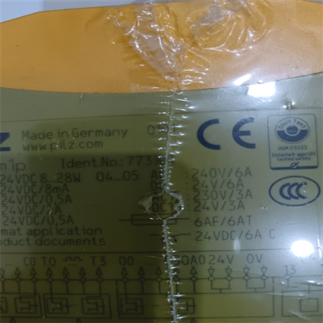 PILZ安全开关750107皮尔兹PNOZ s7 24VDC 4
