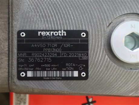 A4VSO71DR/10R-PPB13N00 R902423294 德国力士乐REXROTH柱塞泵