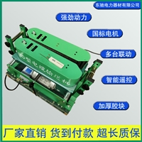 180履带式电缆输送机 小型电动线缆自动传送机 便携式光缆牵引机