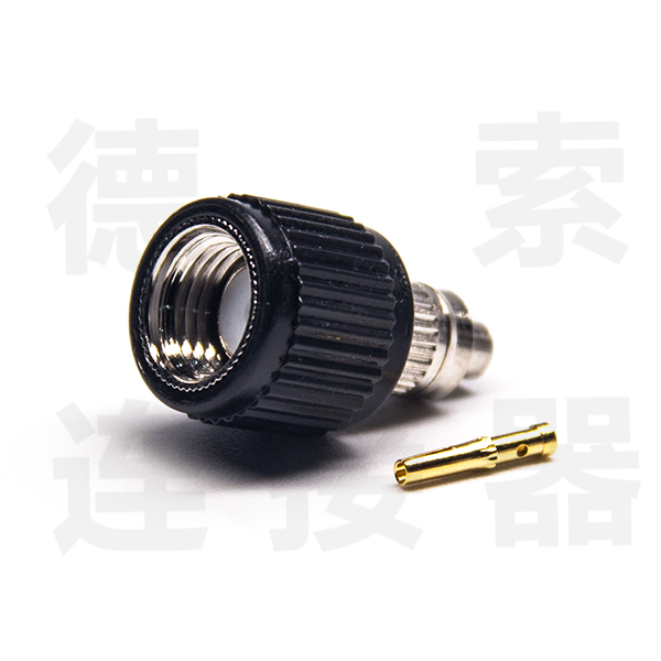 SMA连接器公直式焊接铜镀镍反极生产工厂定制