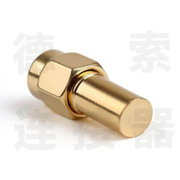 SMA连接器公直式旋接铜镀金标准厂家