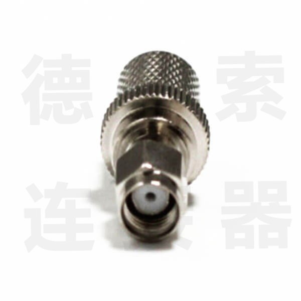 SMA连接器公直式压接RG8铜镀镍反极 