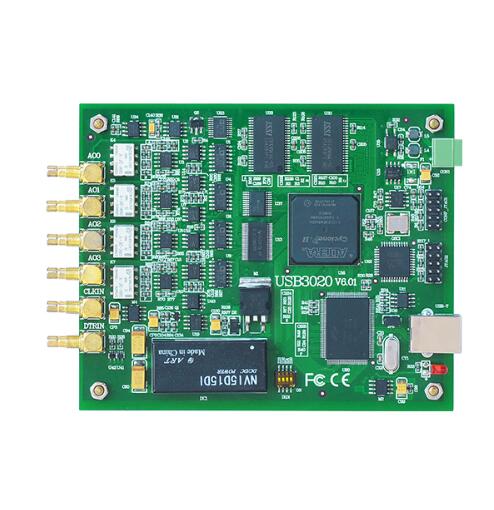 阿尔泰科技USB总线任意波形发生器4路16位1M同步DA输出卡USB3020