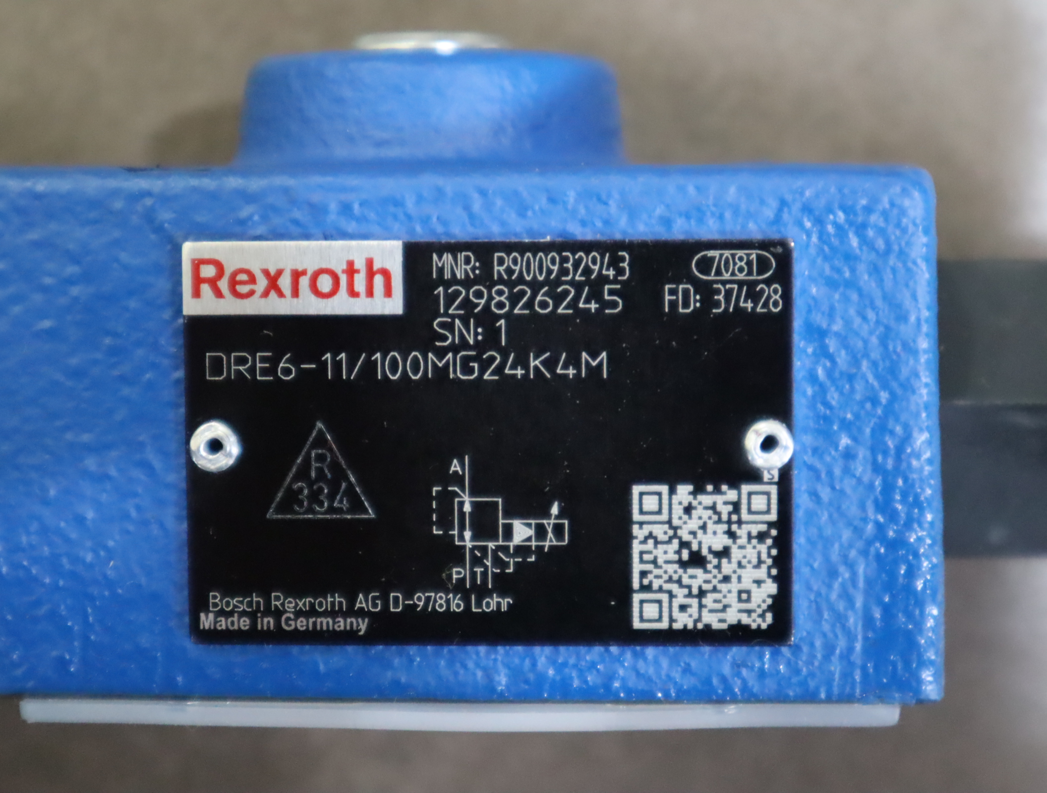 DRE6-11/100MG24K4M R900932943 德国力士乐REXROTH减压阀