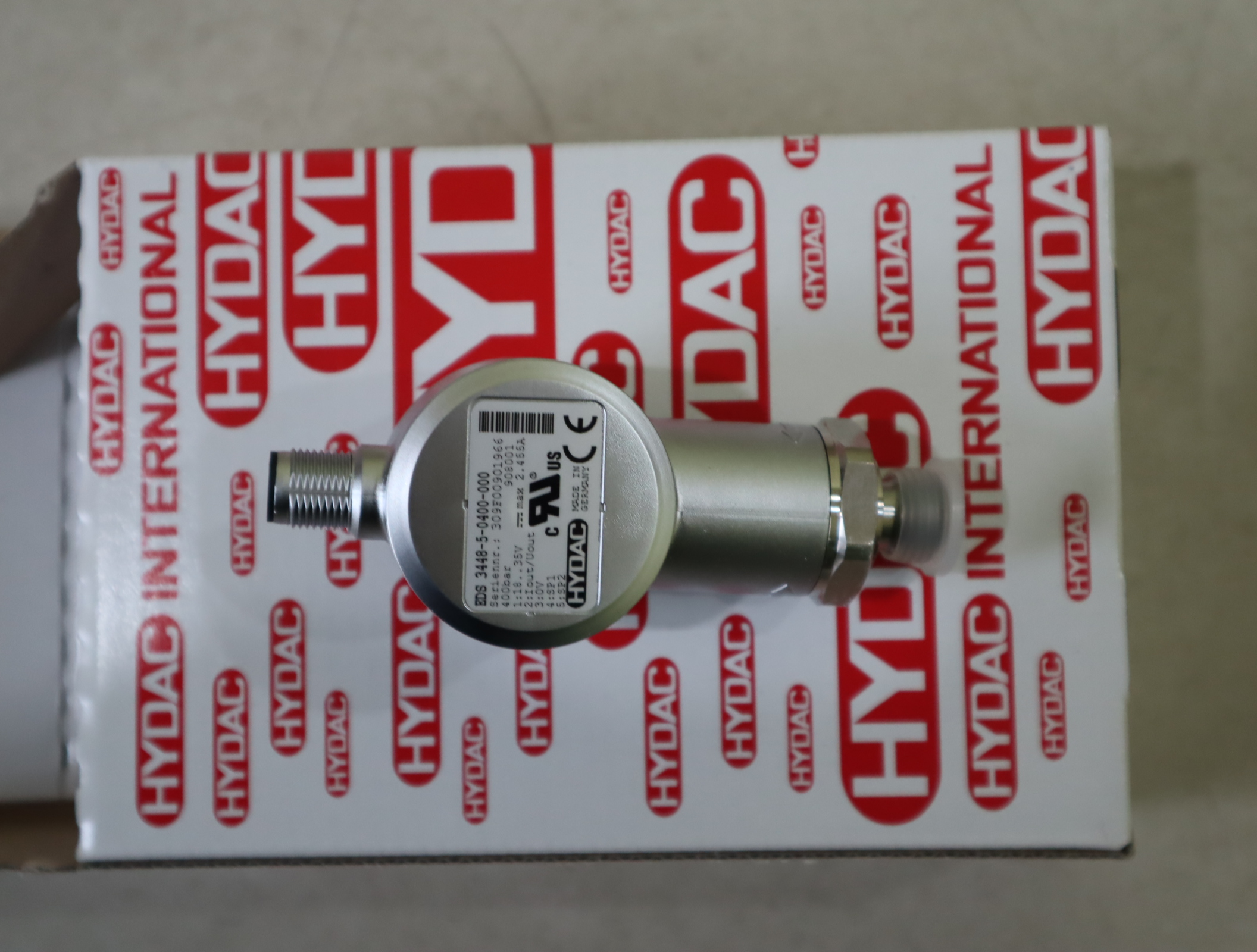 EDS3448-5-0400-000 908001 贺德克HYDAC压力温度传感器