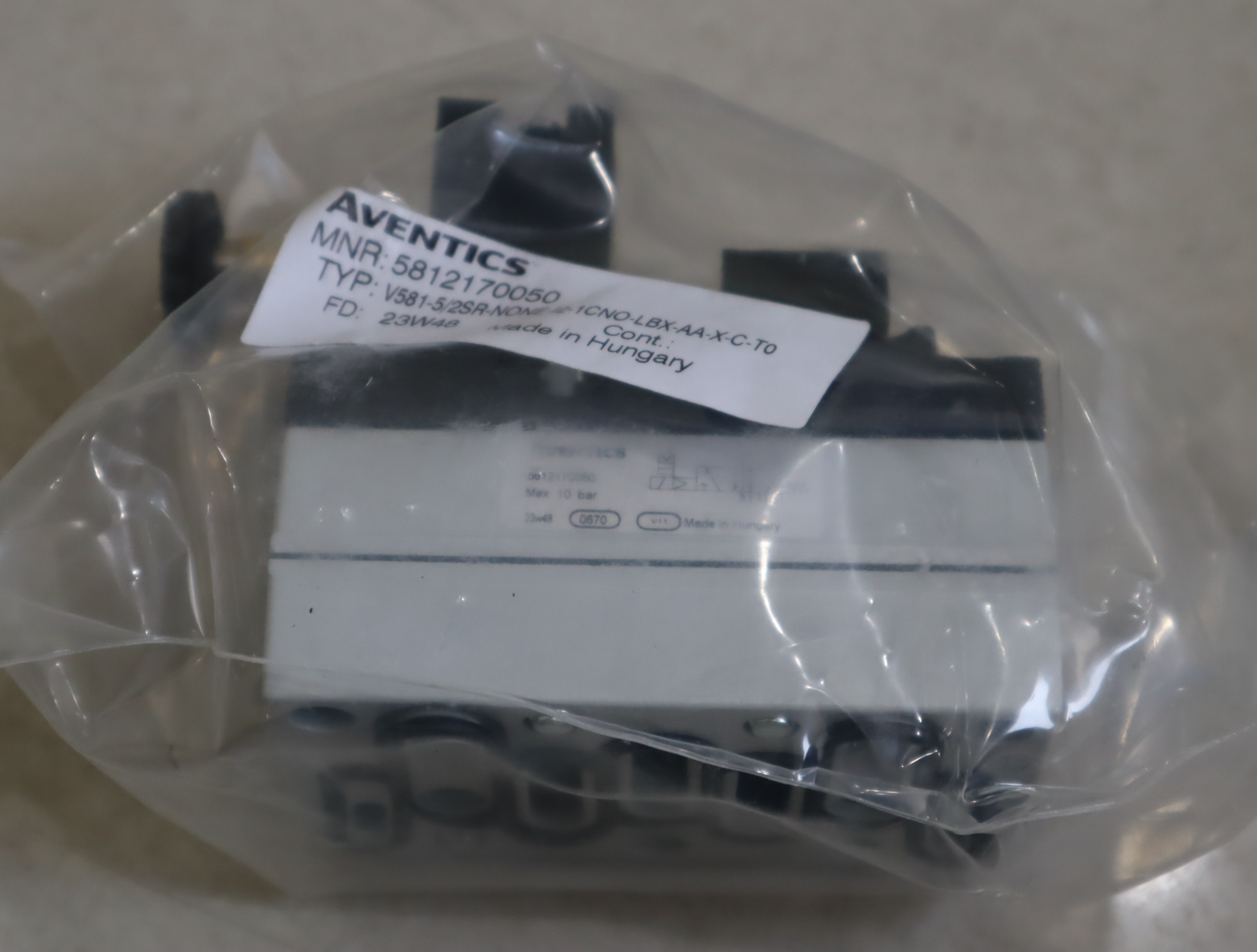 5812170050 V581-5/2SR-NONE 德国安沃驰AVENTICS气动阀