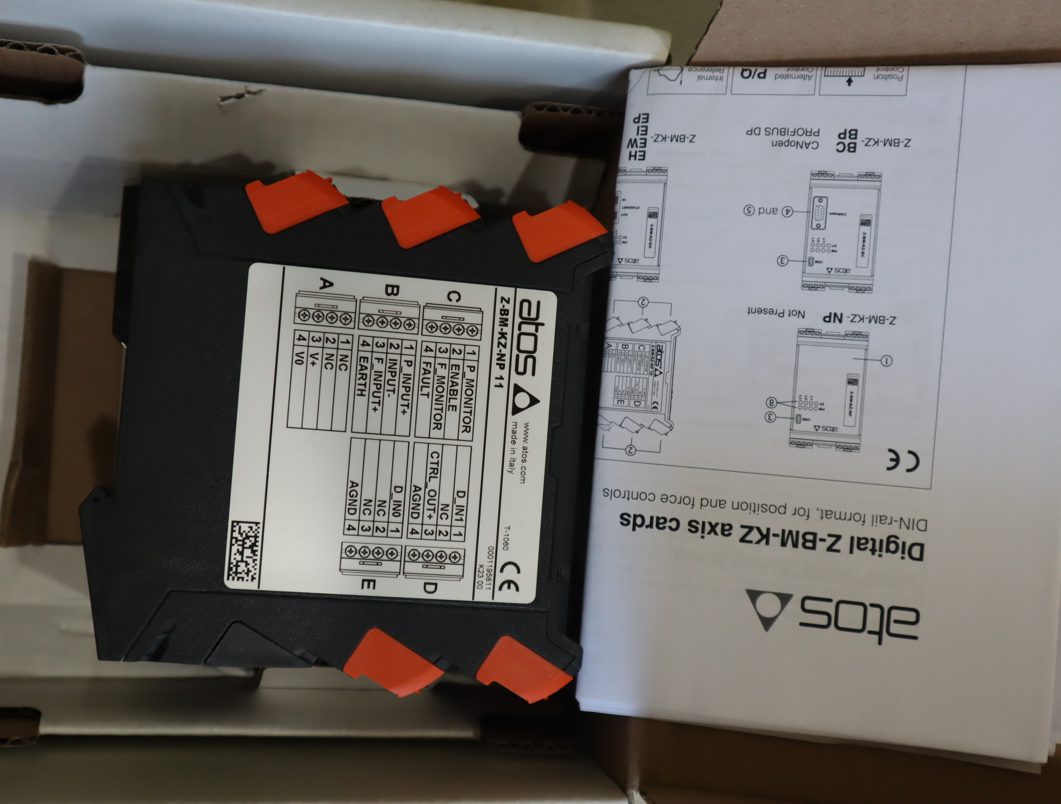 Z-BM-KZ-NP 11 意大利阿托斯ATOS放大器