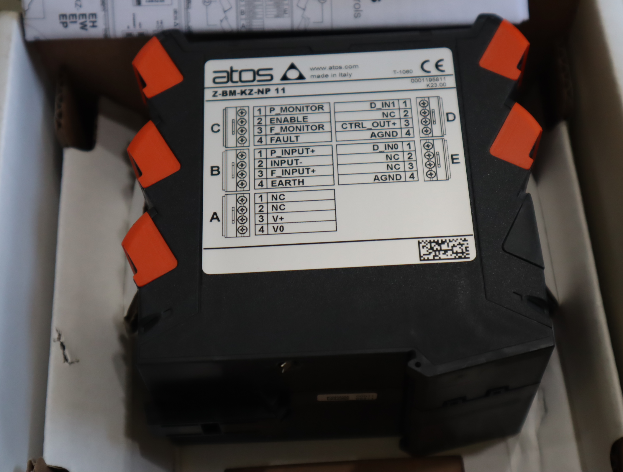 Z-BM-KZ-NP 11 意大利阿托斯ATOS放大器