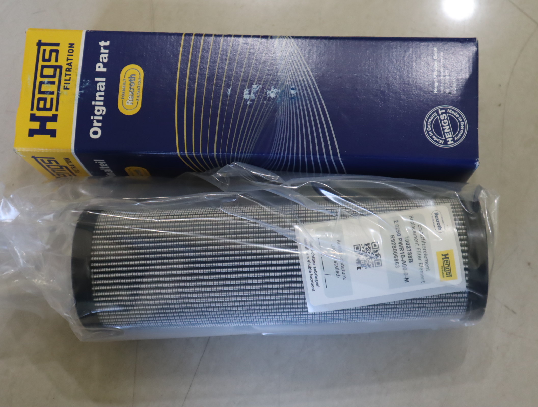 2.0250 PWR10-A00-0-M R928006863 1002788B 汉格斯特HENGST 滤芯