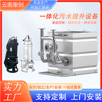 别墅一体化污水提升器 不锈钢全自动 地下室酒店厨房 污水提升设备