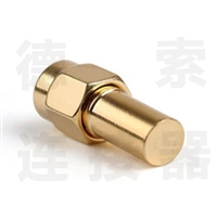 SMA连接器公直式旋接铜镀金标准厂家