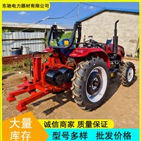 拖拉机绞磨 大吨位20吨横轴 电力放线四轮牵引车收放线盘
