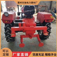 快速架线四轮牵引机 15吨绞盘 拖拉机绞磨收线卷扬机