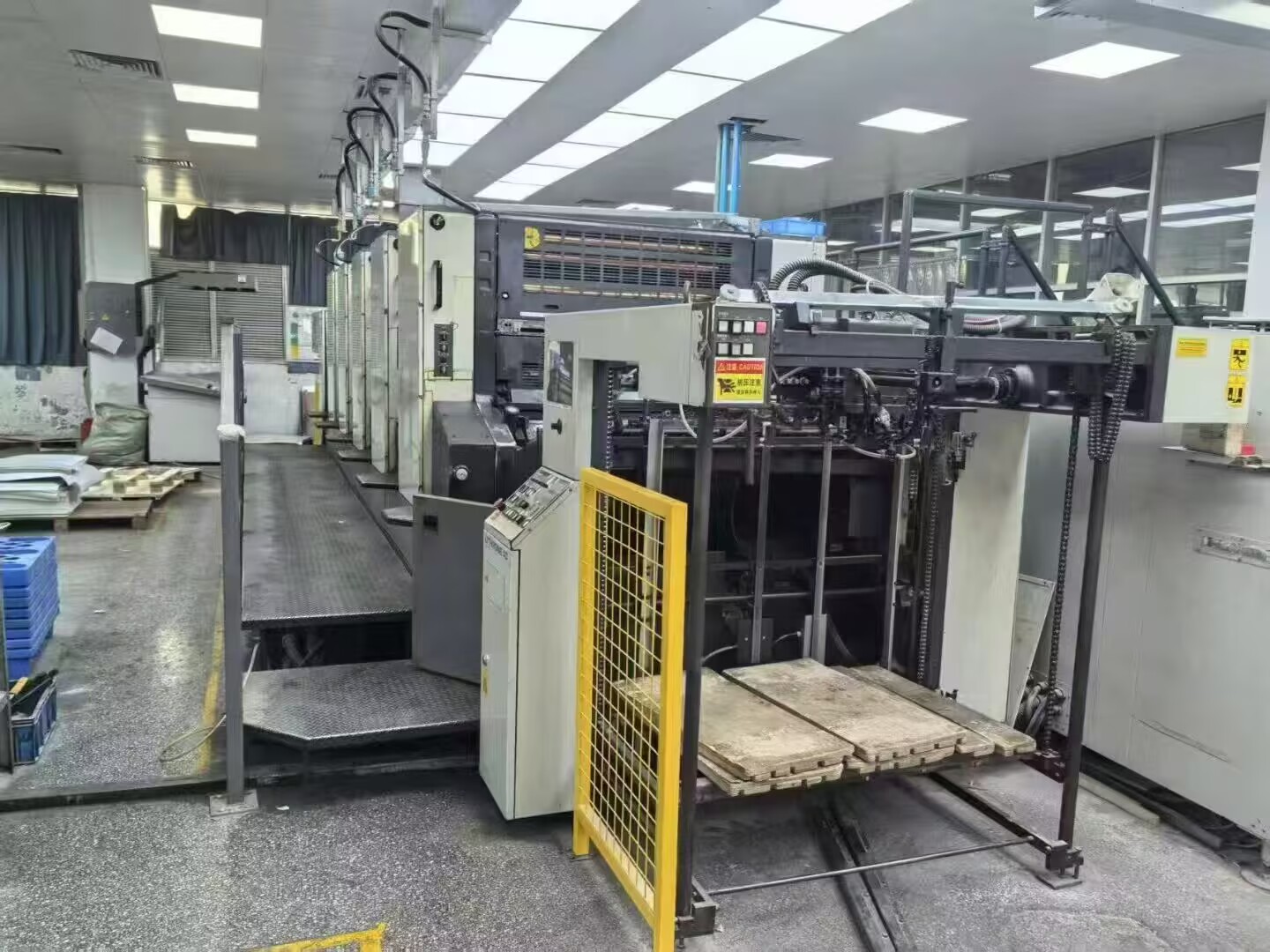 2001年日本小森L540标配印刷机