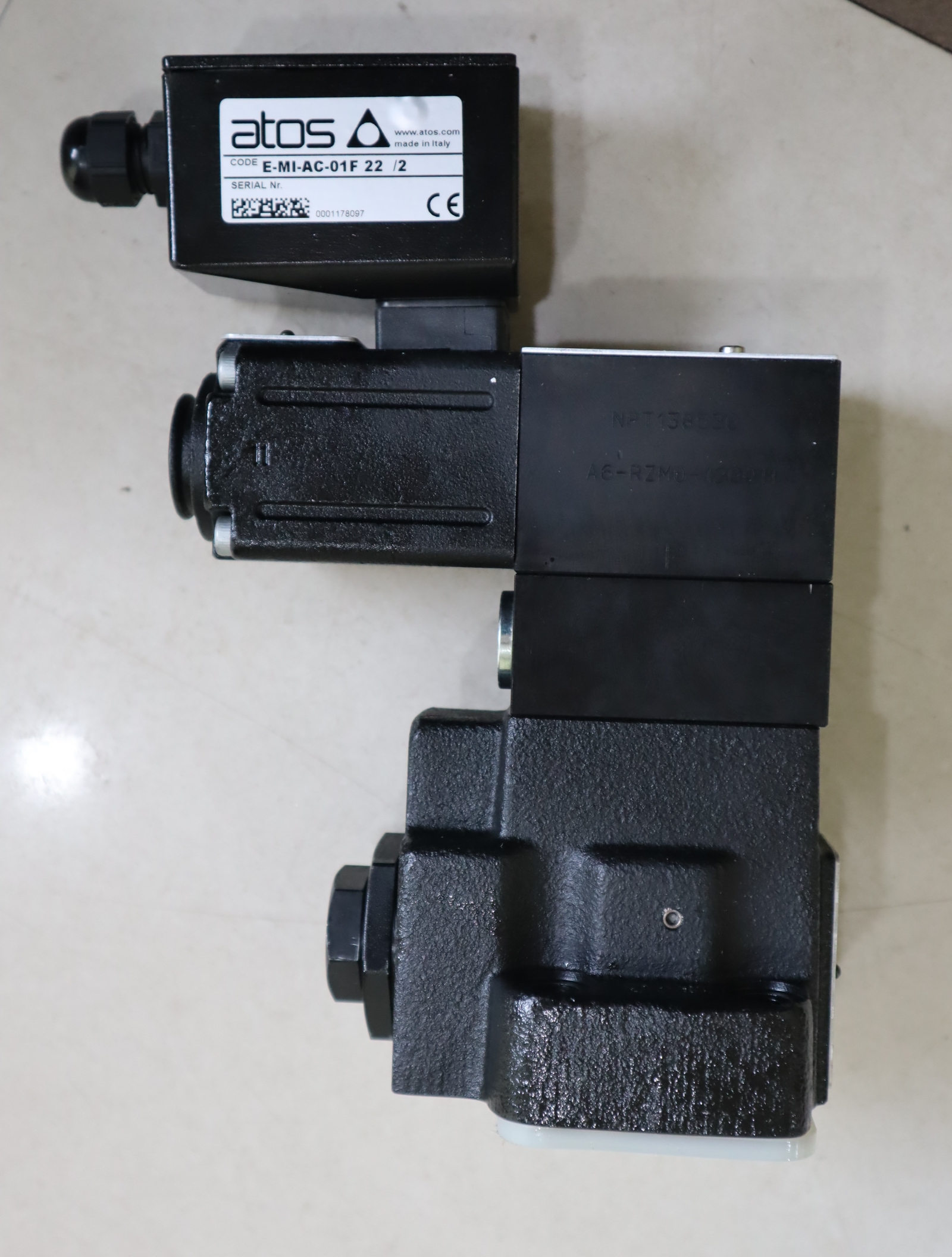 AGRCZO-A-10/100 20 E-MI-AC-01F 22/ 2 阿托斯ATOS 溢流阀放大器