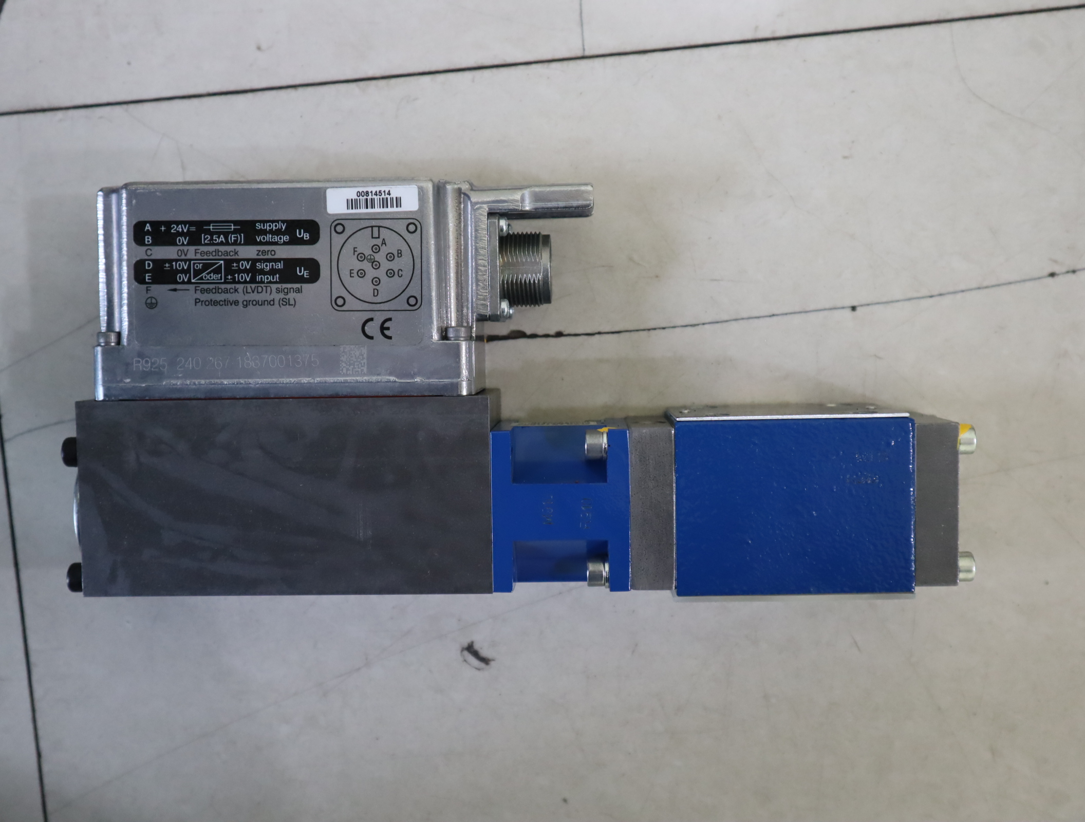 DREBE6X-1X/175MG24K31A1M 0811402080 德国力士乐REXROTH比例阀