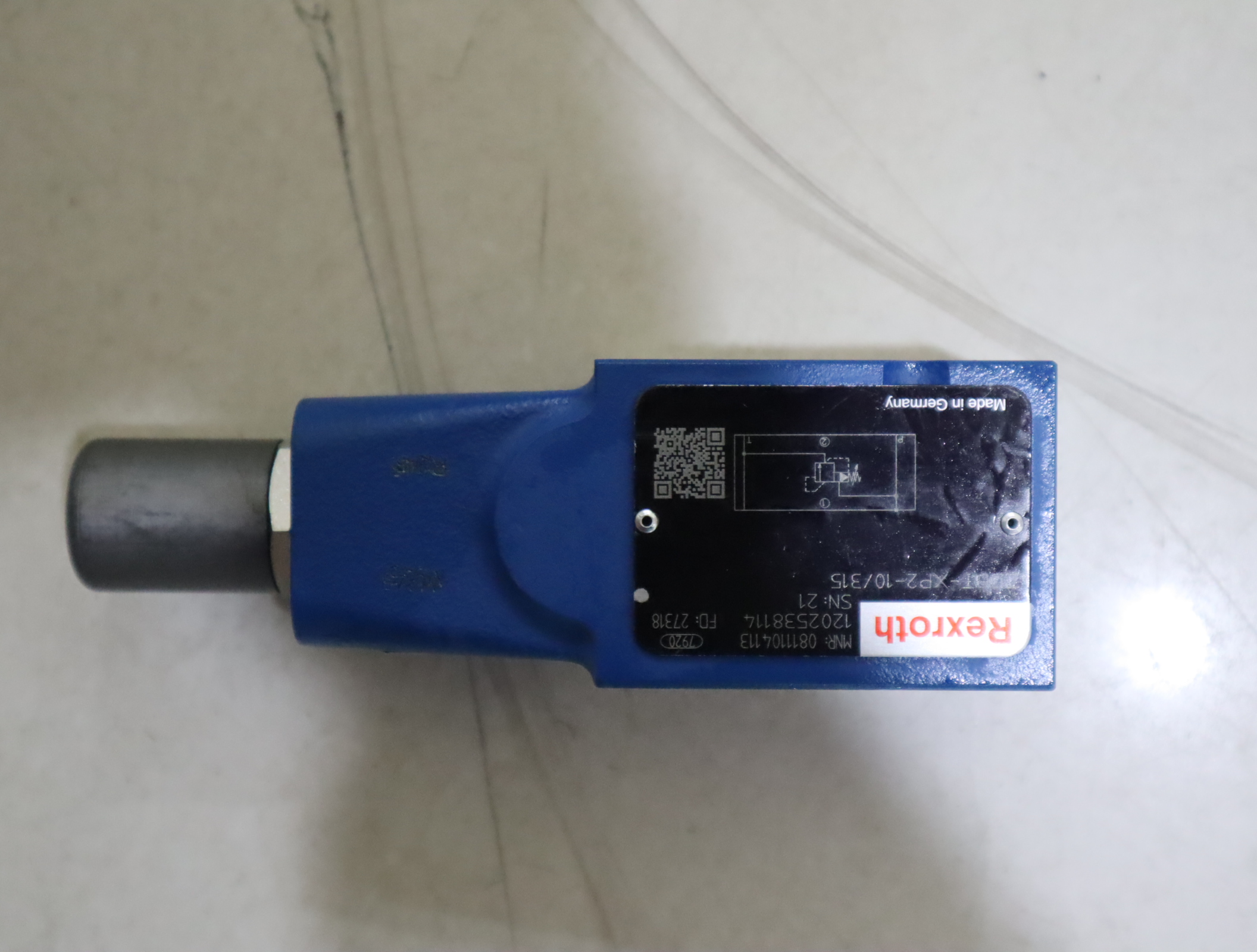 0811104113 ZDBT-XP2-10/315 ZDBT-XP2-1X/315 力士乐REXROTH阀