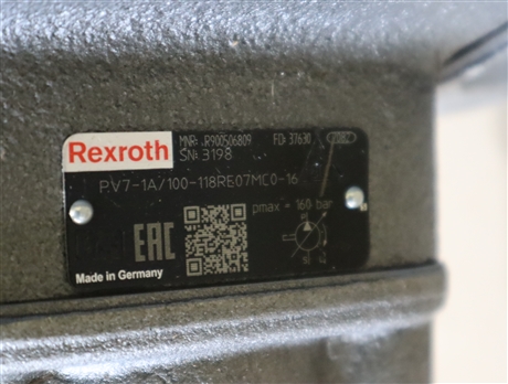 PV7-1X/100-118RE07MC0-16 R900506809 德国力士乐REXROTH叶片泵