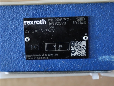 Z2FS10-5-36/V Z2FS10-5-37/V Z2FS10-5-3X/V R900517812 力士乐