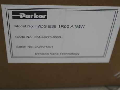 054-49778-000S T7DS E38 1R00 A1MW 派克PARKER丹尼逊DENISON