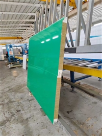 岩棉消音板 冲孔夹芯板 屋面瓦楞夹芯板